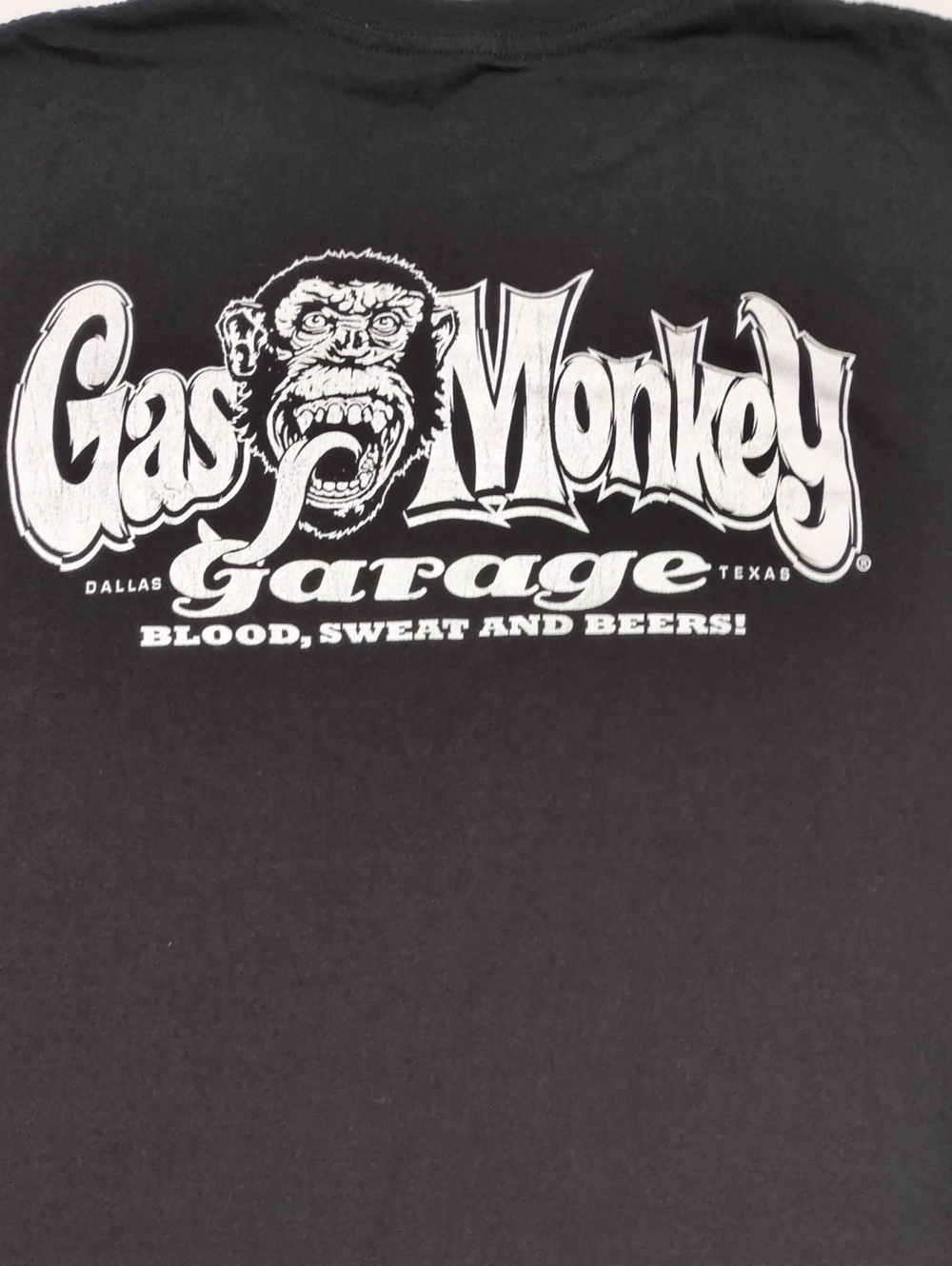 Gas Monkey Garage T-shirt Mens Xl Dallas Texas Blood Sweat And Beers! - Picture 3 of 12